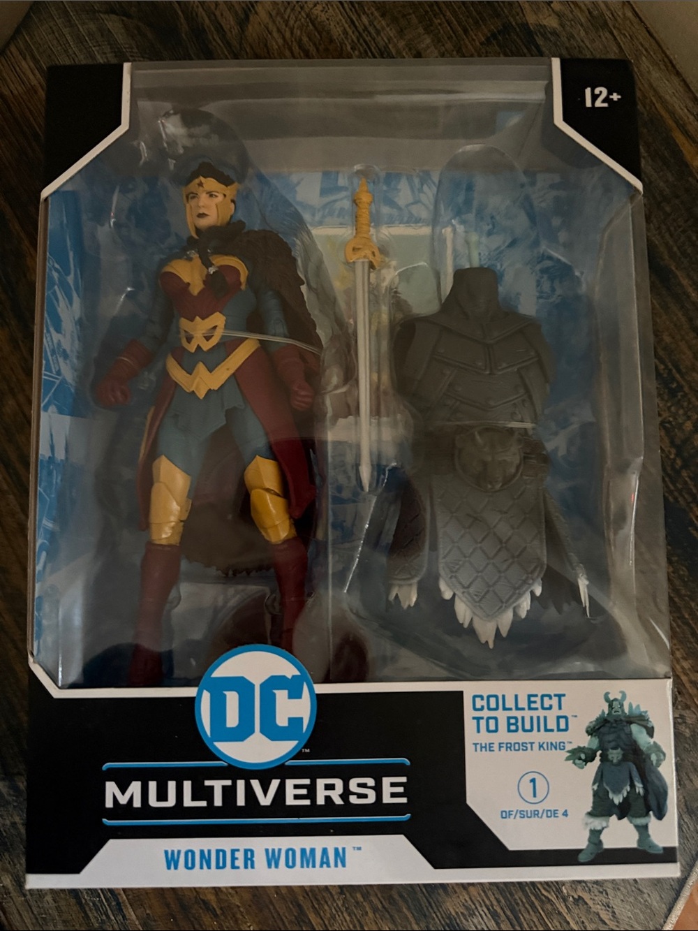 DC Multiverse Wonder Woman collectible edition.